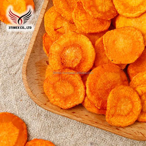 Rodajas de Zanahoria Crujientes Deshidratadas al Vacío, Bajas en Grasa, Nutritivas y Saludables, al Mejor Precio, Vegetales con 12 Meses de Duración - Product Image 5