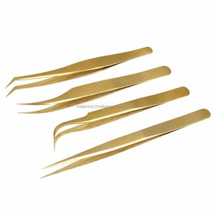 Pinzas para Cejas Laah con Logotipo Personalizado Gratuito, Pinzas de Volumen de 90 Grados, Pinzas para Extensión de Pestañas con Punta de Fibra, Pinzas para Pestañas - Product Image 5