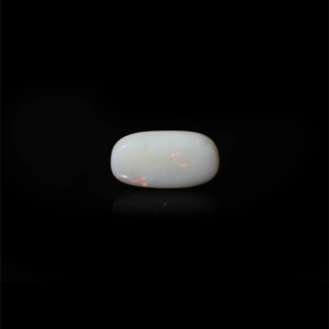 Natural Larimar Opal Loose Gemstone 7.55 Carat Pear Oval Shape for Fine Jewelry - Product Image 2