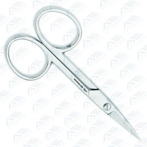 Ciseaux à ongles professionnels de haute qualité de 3.5mm d'épaisseur pour les sourcils et les cuticules Outil de toilettage en acier inoxydable durable pour les sourcils et les ongles - Product Image 5