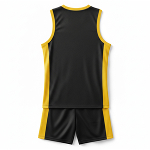 Ensemble de maillot et short de basketball sublimé personnalisé, coupe moderne, pour le jeu professionnel - Product Image 3