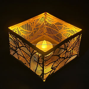 Portavelas votivo dorado hecho a mano en todos los colores Decoración de mesa a precios al por mayor en la mejor calidad - Product Image 2