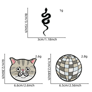 Wholesale Eco-Friendly Fabric Trendy Mixed Icon Embroidered Iron On <b>Patch</b> - Product Image 5