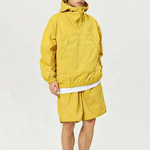 Conjunto Cortavientos de Nylon Personalizado para Hombre, con Cremallera Completa, Estilo Urbano, Reflectante, con Logotipo Personalizado, Superventas 2026 - Product Image 3