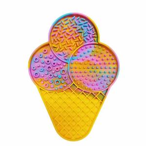 Alfombrilla de Silicona Ligera para Lamer, con Logotipo y Diseño Personalizados de Fábrica Profesional, para Comer Lentamente, con Certificaciones Completas - Product Image 6