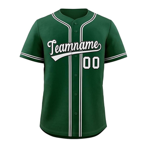 Custom Logo Plus Size <b>Baseball</b> Jersey High Quality Sublimated Design 100% Polyester <b>Baseball</b> Short Sleeve Button Front Regular - Product Image 6