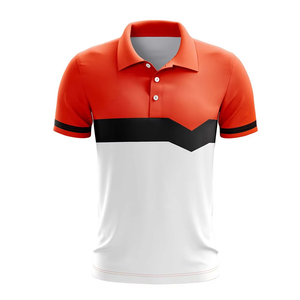 Polo sublimé personnalisé à coupe ajustée, séchage rapide, manches courtes, haute qualité - Product Image 5
