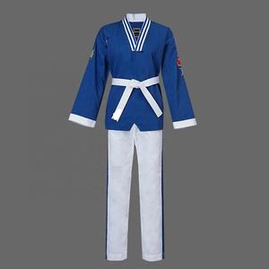 Uniforme de Taekwondo, Ropa de Artes Marciales, Kimono de Jiu Jitsu, Estampado de Algodón, Correa Ajustable en la Cintura, Traje de Taekwondo - Product Image 5