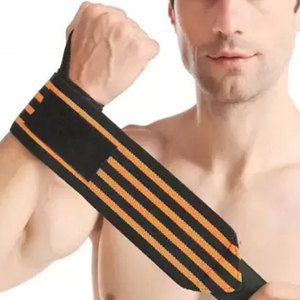 Fitness Wrist <b>Wraps</b> for Gym Workout Support for Lifting Strong <b>Stretch</b> Material Comfortable and Durable Use - Product Image 5