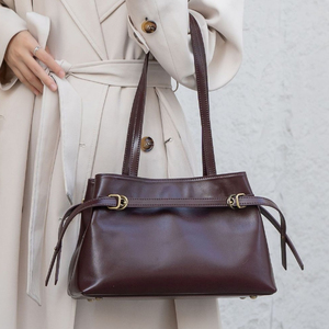 Nouveaux sacs fourre-tout de luxe personnalisables en cuir véritable de haute qualité, avec fermeture éclair, style décontracté, pour femmes - Product Image 1