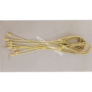 Cordon en fil d'or de qualité supérieure, entièrement recouvert de coton doré, fait main, pour lanière d'épaule et sifflet. - Product Image 5