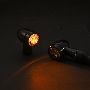 ABS สัญญาณไฟเลี้ยว LED รถจักรยานยนต์กันน้ำแบบอเนกประสงค์ | ไฟสีเหลืองอำพัน12V - Product Image 4