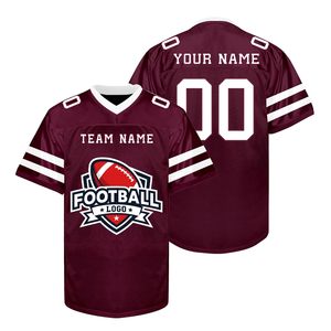 Custom Sublimated Mesh V-Neck Football Jersey Short Sleeve Breathable Team Name Print Adult Unisex All Seasons Regular Fit - Product Image 6
