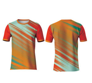 Camiseta Deportiva Casual de Poliéster 100% al por Mayor, Tejida por Sublimación, con Logotipo Personalizado, Cuello Redondo, Ajuste Atlético para Eventos y Equipos - Product Image 4