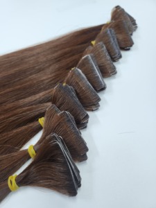 Extensions de cheveux adhésives Dream Hair T03 vierges vietnamiennes sans produits chimiques, 36 pouces, trame unique, lisses/ondulées, toutes couleurs - Product Image 6