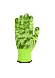 ถุงมือทำงานพีวีซีนุ่มสบายขนาด XL กันบาดด้ามจับเป็นจุดสำหรับอาหารและใช้งานกลางแจ้ง - Product Image 3