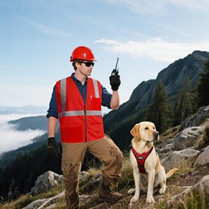 Safety Vests with Pockets for Men Women High Visibility Reflective Vest Mesh Fabric <b>Construction</b> Safety Apparel Neon <b>Work</b> Vest - Product Image 6