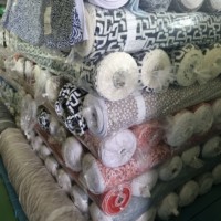 Lote de existencias de Jenny. Tela de poliéster ITY coreana con estampado de flores brillantes, de alta calidad, para vestidos de mujer.