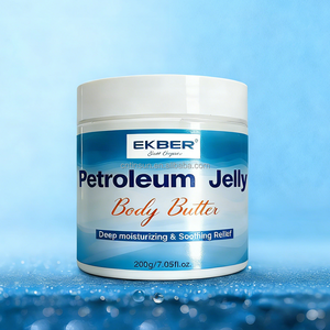 Crème pour le corps au <span class=keywords><strong>beurre</strong></span> <span class=keywords><strong>de</strong></span> <span class=keywords><strong>karité</strong></span> végétalien en marque privée OEM, soin <span class=keywords><strong>de</strong></span> la peau naturel et biologique, <span class=keywords><strong>beurre</strong></span> corporel nourrissant à la gelée <span class=keywords><strong>de</strong></span> pétrole fouettée - Product Image 1