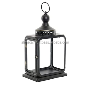 Belle lanterne en métal multicolore pour les fêtes intérieures/extérieures pour la décoration - Product Image 1