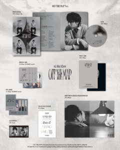 KIM SUNG KYU 6ème mini-album [OFF THE MAP] (Version OFF THE MAP) Sur mon chemin Ver. Album CD officiel Kpop Corée - Product Image 6