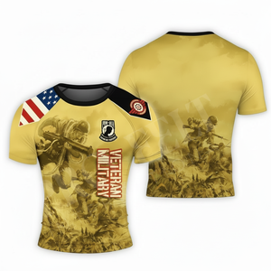 UV Protection Outdoor Apparel Stretchy Customized Brand Name Logo Short Sleeve <b>Compression</b> Rash Guards Skinny Fitted T <b>Shirts</b> - Product Image 2