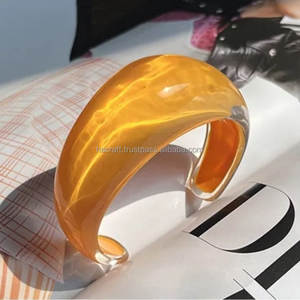 Handmade Resin <b>Bangles</b> & <b>Bracelets</b> Women's Classic Style H a CRAFT Brand Daily Wear Jewelry - Product Image 4