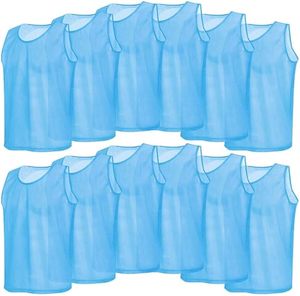 Mesh <b>Training</b> <b>Bibs</b> Lightweight Sports Vest Breathable Jerseys Short Moisture-Wicking Printed Custom Colors Logos Soccer - Product Image 3