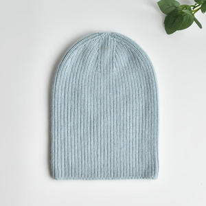 Bonnet unisexe en tricot de couleur unie, style décontracté, taille adulte, vert, rouge, bleu - Product Image 5