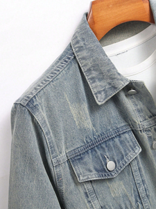 Chaquetas de Lona de Estilo Vintage de Alta Demanda, Duraderas, de Grosor Estándar, de Poliéster, Unisex, de Secado Rápido, Transpirables, con Diseños Totalmente Personalizados - Product Image 3