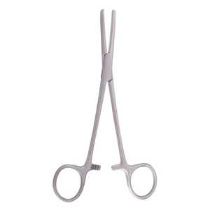 Surgical Tubing <b>Clamp</b> Forceps 6 Inch German Stainless Steel IV Dialysis CE Certified Class I Instrument - Product Image 2