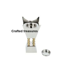 Brûleur à Bakhoor en métal de qualité supérieure avec insert argenté, article ménager, brûleur à parfum, au meilleur prix d'usine - Product Image 3