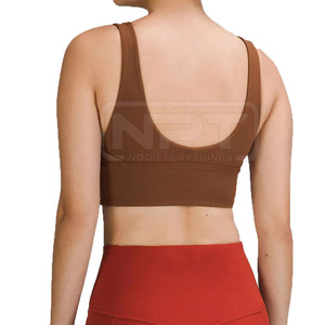 Soutien-gorge de sport à mouvement flexible avec matériau léger et respirant et confort élastique doux pour un style de vie actif - Product Image 4