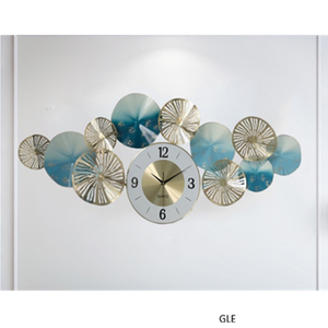 <b>Modern</b> Luxury Gold Metal <b>Wall</b> <b>Clock</b> Newly Designed Digital Timepiece for <b>Wall</b> Decor for Living Room - Product Image 1
