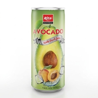 Pure Natural Rita 250ml Avocado Sap met Aardbeiensmaak in blik Fruitdrank Frisdrank Groothandel Leverancier OEM ODM Rita