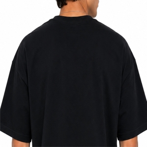 เสื้อยืดโอเวอร์ไซส์ผู้ชาย ผ้าฝ้าย สตรีทแวร์ เนื้อหนา ใส่สบาย คอกลม ผ้าเนื้อนุ่ม ทรงหลวม สำหรับผู้ชาย - Product Image 6