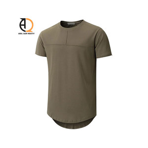 Hip Hop High Quality Oversize Streetwear Fashion Knitted Breathable Anti-Pilling Polyester Cotton Print Men's T-shirts - Product Image 5