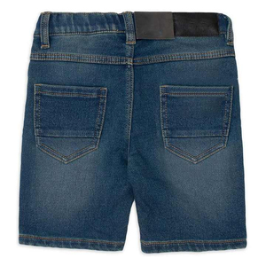New Big Size Long Length Mens Streetwear Denim Shorts Featuring Loose Stretch Knitted <b>Design</b> Thin for Summer Lightweight Large - Product Image 3
