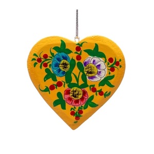 Adorno Colgante de Abeja Bordado en Terciopelo, Decoración Vintage Hecha a Mano para Árbol - Product Image 3