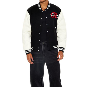Chaquetas Varsity de Proveedores Directos de Fábrica, Personalizables en Materiales y Colores, Chaqueta Varsity para Hombre de Alta Calidad Totalmente Personalizable - Product Image 2