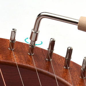 Arpa Irlandesa de Madera de la Mejor Calidad, Instrumento Musical de 16 Cuerdas, en Diferentes Tamaños, Nueva, con Logotipo Personalizado, Arpa Negra - Product Image 3