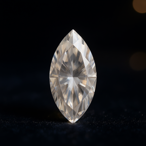 Diamant cultivé neuf certifié IGI, taille marquise 5,5 mm, pureté VS1 - Product Image 3
