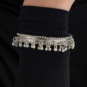 PRAO Ensemble de collier oxydé ethnique 3 en 1 avec bracelet et boucles d'oreilles Bijoux de mode pour femmes - Product Image 6