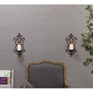 Candelabro de Hierro para Colgar en la Pared, Decoración de Pared para Sala de Estar y Hogar - Product Image 4