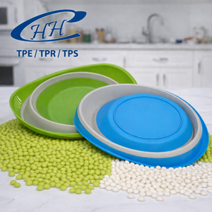 Ho Hsiang Ching Long Lasting High Adhesive Strength TPE SEBS Raw Material Combined Vegetable Washing Basin Customized Color - Product Image 2