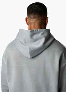 Sudadera con Capucha Gris para Hombre, Nueva Colección 2027, Corte Regular, Color Sólido, Felpa de Algodón, Informal, con Bolsillo Delantero, Estampado Digital Invernal - Product Image 3