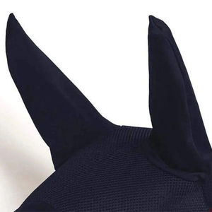 Voiles anti-mouches pour chevaux de sport en gros, haute qualité, en maille avec doublure en polycoton, légères, protection faciale, bonnets d'oreille, selle - Product Image 1