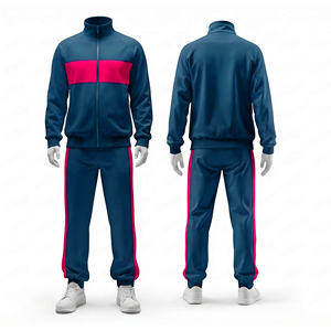 Survêtement de sublimation en gros avec logo personnalisé, tenue de sport respirante en polyester pour l'entraînement et la gym, fabricant - Product Image 6