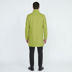 <b>Men's</b> <b>Long</b> Winter Puffer <b>Coat</b> Quilted Warm Jacket Full Sleeve Stand Collar Functional Pocket Design - Product Image 2