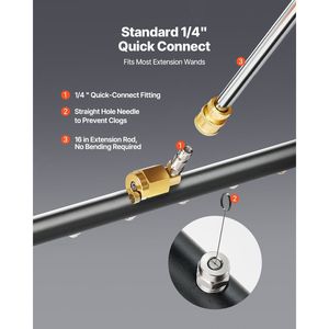 Idropulitrice ad Alta Pressione da 24 Pollici con 4000 PSI Max, Pulitore per Sottoscocca e Superfici in Acciaio Inossidabile con Funzione di Regolazione dell'Angolo - Product Image 4